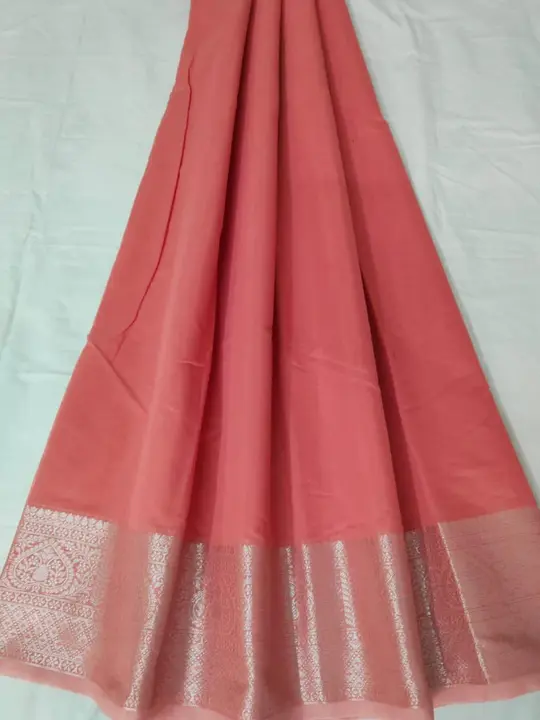 Cotton Soft Saree with lining pallu uploaded by Raj Bihari Fashions on 7/13/2023