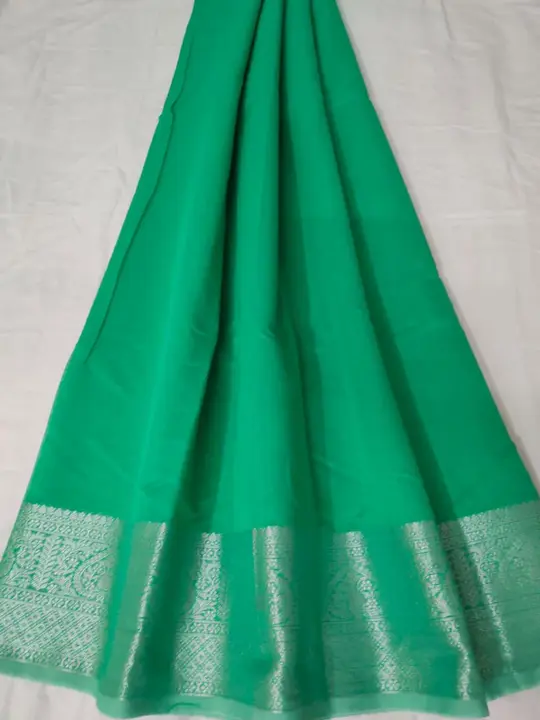 Cotton Soft Saree with lining pallu uploaded by Raj Bihari Fashions on 7/13/2023