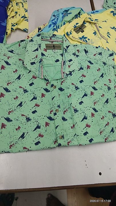 Cotton printed casual shirt  uploaded by business on 7/15/2020