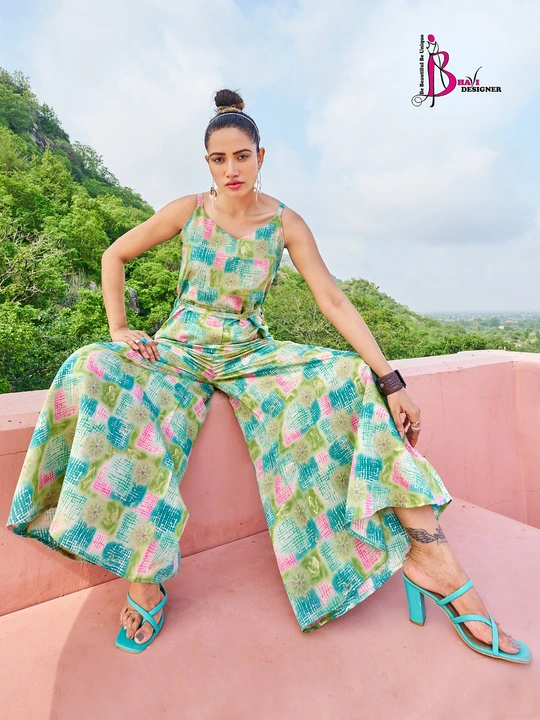 *NEW LAUNCH* 

Brand :- *BHAVI DESIGNER*

💃🏼 *JUMPSUIT* 💃🏼

Get ready to take your style up a no uploaded by BOKADIYA TEXOFIN on 7/13/2023