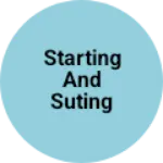 Business logo of Starting and suting