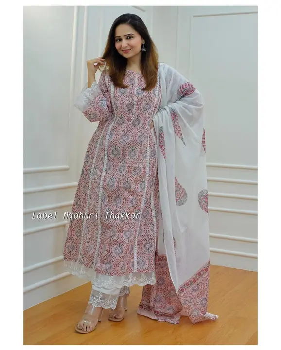 *New  wedding season summer collection*
💃 *A-line Pakistani cotton sut*

*Featuring beautiful Pakis uploaded by Mahipal Singh on 7/13/2023