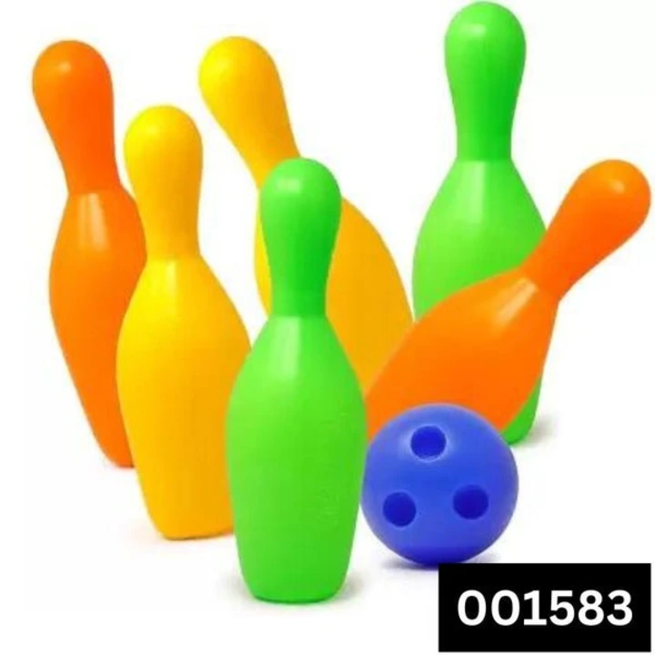 Bowling game for kids,6 pcs pins with 1 ball uploaded by Kidskart.online on 7/13/2023