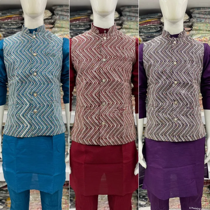 Men's kurta pant uploaded by Jay Manudada Fabrics on 7/13/2023