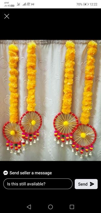 Ring hanging  uploaded by Deepali decor  on 3/16/2021