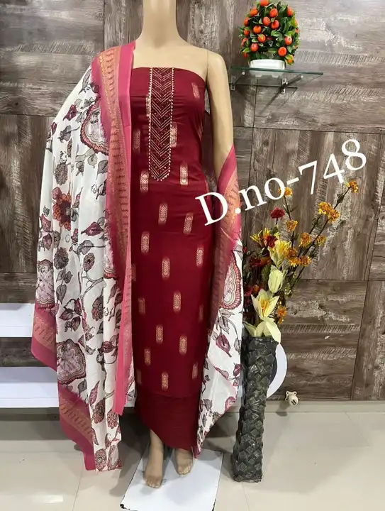 Fancy suit material  uploaded by Heena fashion house on 7/13/2023