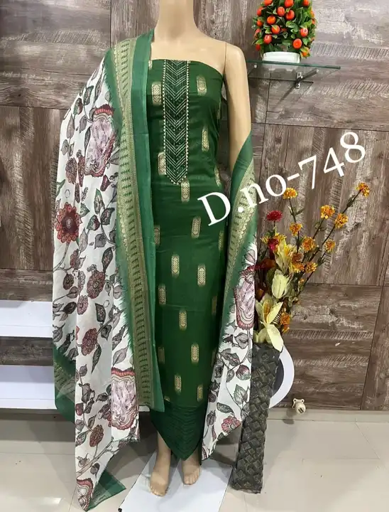 Fancy suit material  uploaded by Heena fashion house on 7/13/2023