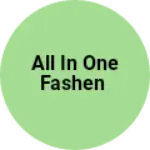 Business logo of All in one fashen