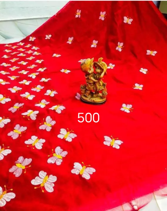 Butterfly saree  uploaded by Puja's collection on 7/13/2023