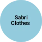 Business logo of Sabri clothes