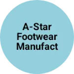 Business logo of A-Star footwear manufacturing and wholesale
