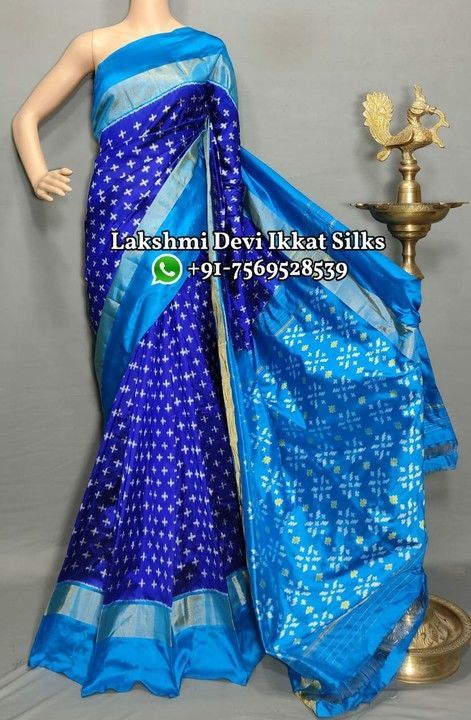Ikkat pattu sarees uploaded by business on 3/16/2021