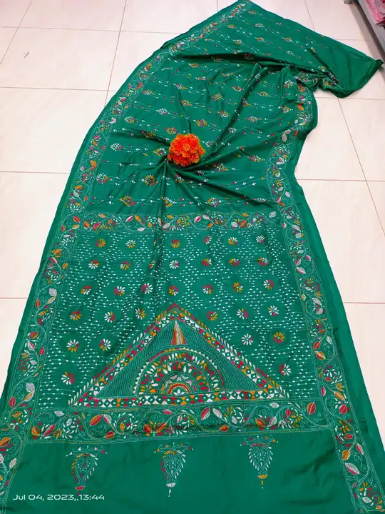 Katha work uploaded by BsR fashions on 7/13/2023