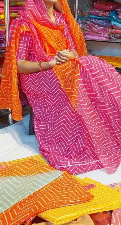 Rajpooti lahriya dress uploaded by Shri gouri rajpooti center on 7/13/2023