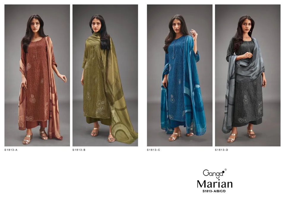 GANGA BY MARIAN uploaded by Kaynat textile on 7/13/2023