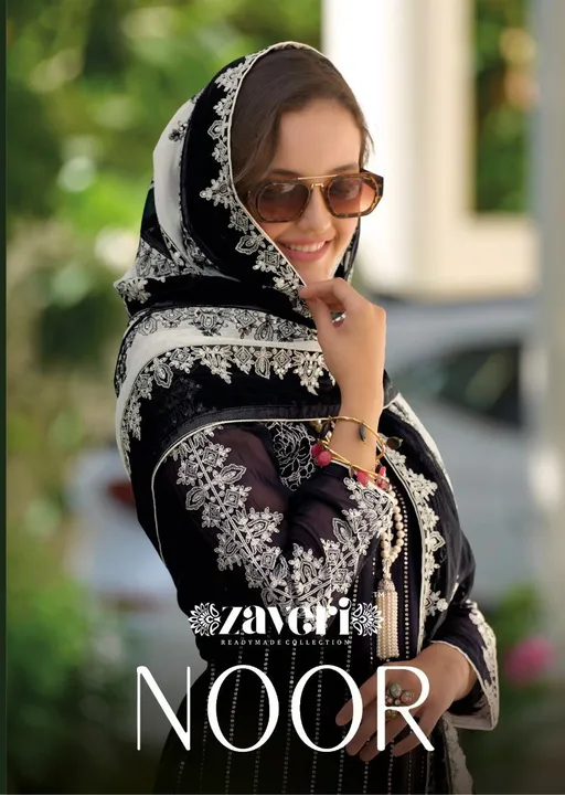 ZAVERI BY BLACK WHITE JOOR  uploaded by Kaynat textile on 7/13/2023