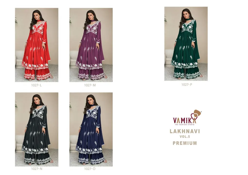 VAMIKA BY LAKHNAVI VOL-05 uploaded by Kaynat textile on 7/13/2023