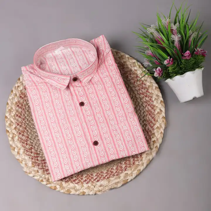 Pure Cotton Men's Shirt uploaded by Handloom print on 7/14/2023