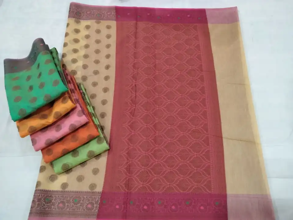 Cotton saree  uploaded by business on 7/14/2023