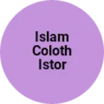Business logo of Islam coloth istor