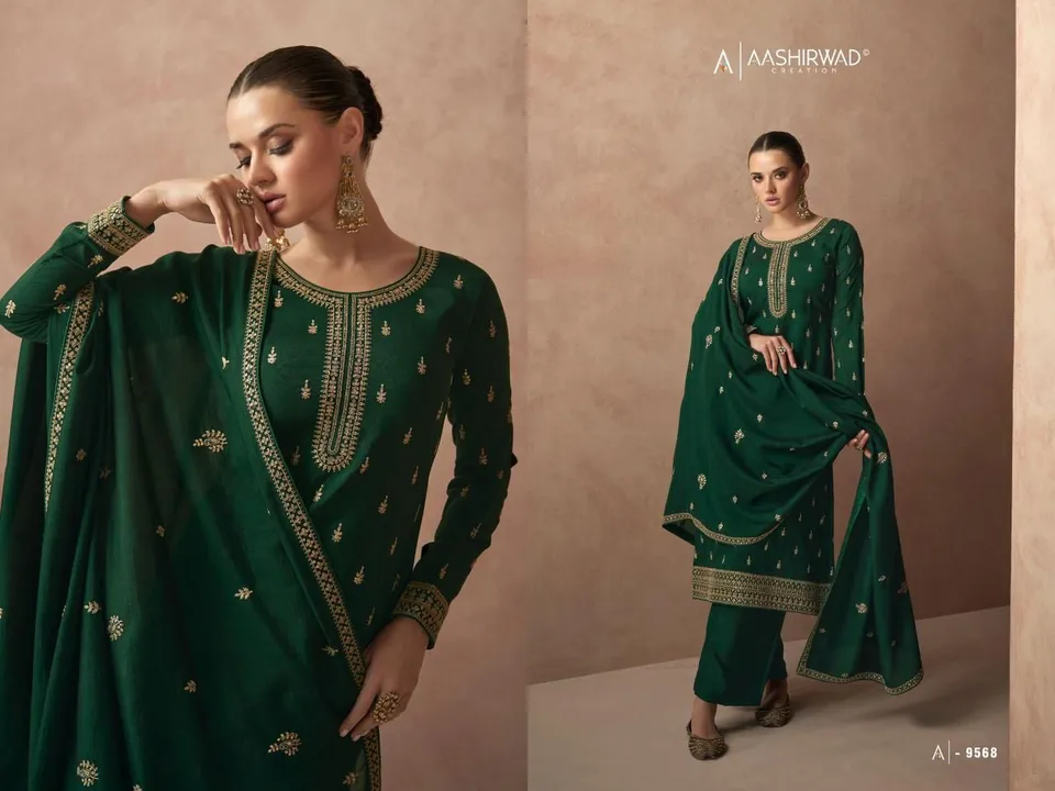 Aashirwad Designer SiAashirwad Designer Silk Suit  uploaded by Maa Fabircs on 7/14/2023