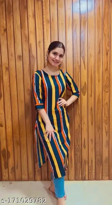 CRAPE KURTI uploaded by NYAL KARAN FASHION on 7/14/2023