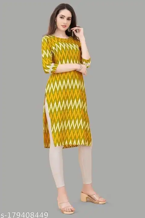 CRAPE KURTI uploaded by NYAL KARAN FASHION on 7/14/2023