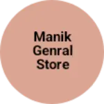 Business logo of Manik genral store
