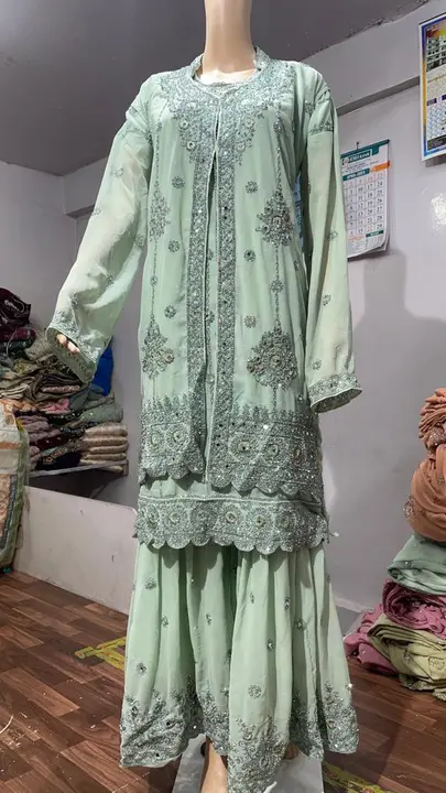 Jacket plazzo  uploaded by Ganesh fashion  on 7/14/2023