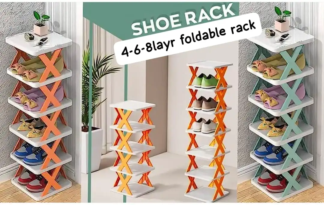 Shoe rack 4 layer 6 layer 8 layer  uploaded by Handloom kids on 7/14/2023