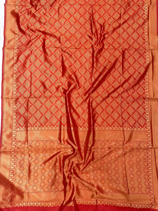 Soft lichi silk saree  uploaded by RV FASHION on 7/14/2023