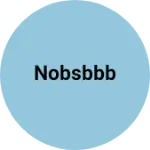 Business logo of Nobsbbb