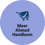 Business logo of MEER AHMAD HANDLOOM