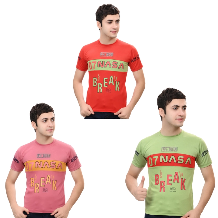 Kids round neck imported fabric casual tshirts  uploaded by ARIHANT APPARELS on 7/14/2023