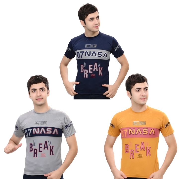 Kids round neck imported fabric casual tshirts  uploaded by business on 7/14/2023