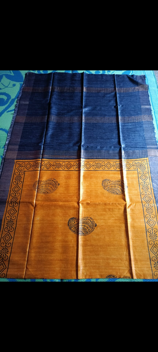 Product uploaded by Manufacturer of tussar gheecha 100 % silk saree on 7/14/2023