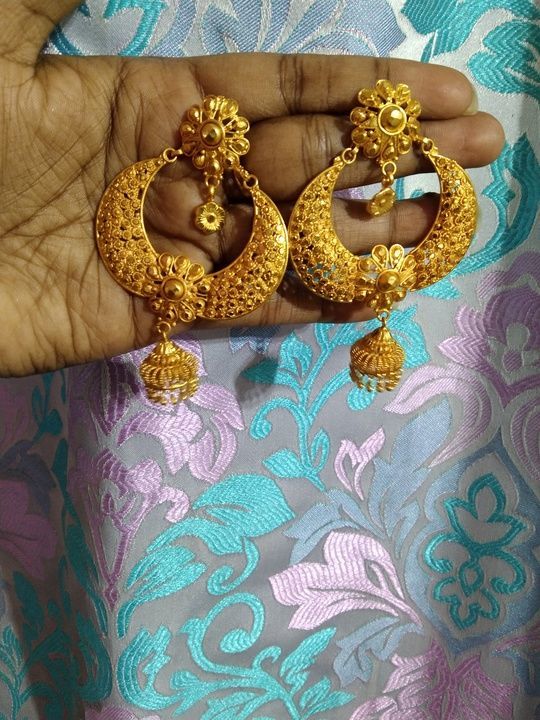 Gold polish jewellery uploaded by Rikta's collection on 3/16/2021
