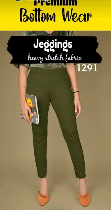 D.1291 fashion jeggings  uploaded by Amit creation on 7/14/2023