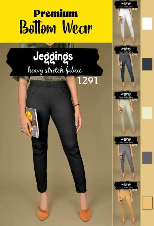 D.1291 fashion jeggings  uploaded by Amit creation on 7/14/2023