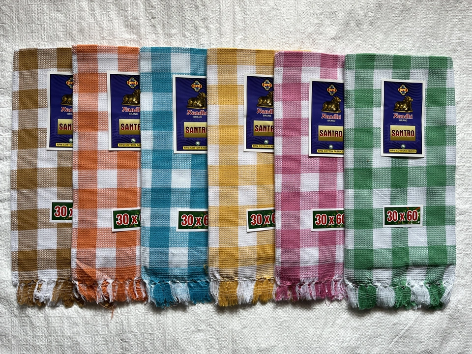 Santro 30*60 Towel  uploaded by RPM COTTON FABRICS on 7/14/2023