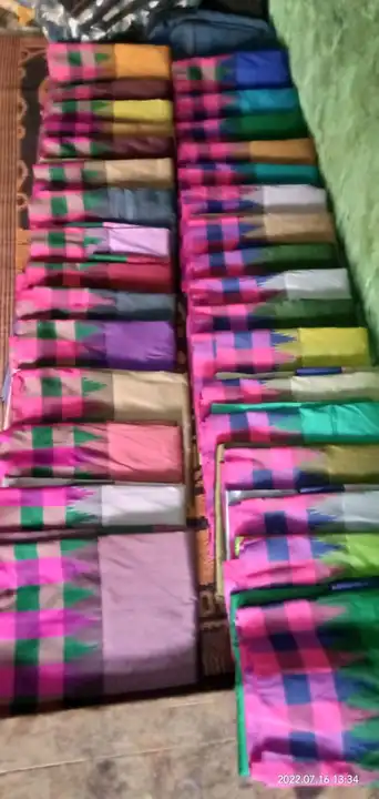 Emboj Butta soft satin silk sarees  uploaded by Sadana sarees on 7/14/2023