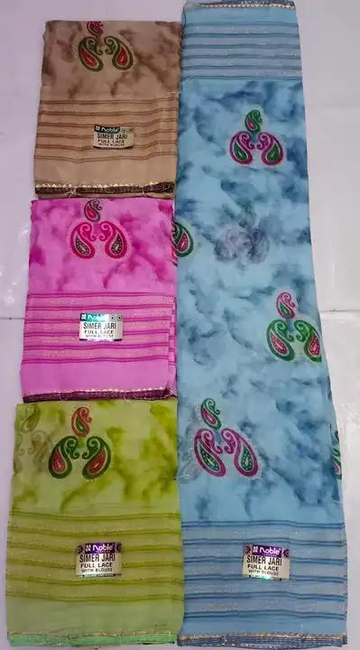 New item launched 💫💫💫💫💫
SIMER JARI. 
Fabric - Simar With Fancy Printing
Ful uploaded by Brothers branded costumes on 7/14/2023