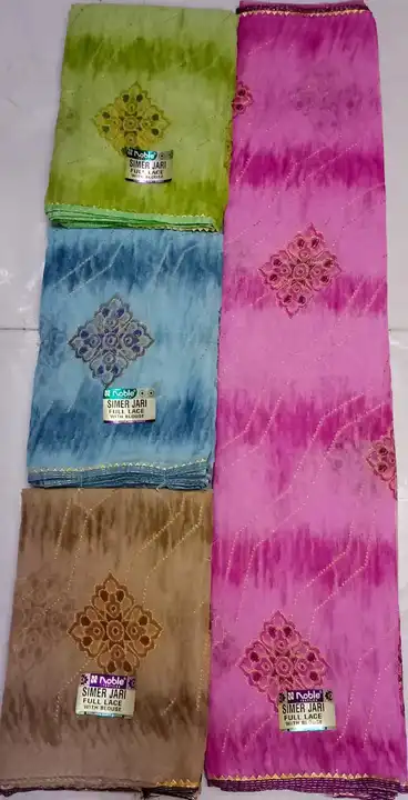 New item launched 💫💫💫💫💫
SIMER JARI. 
Fabric - Simar With Fancy Printing
Ful uploaded by Brothers branded costumes on 7/14/2023