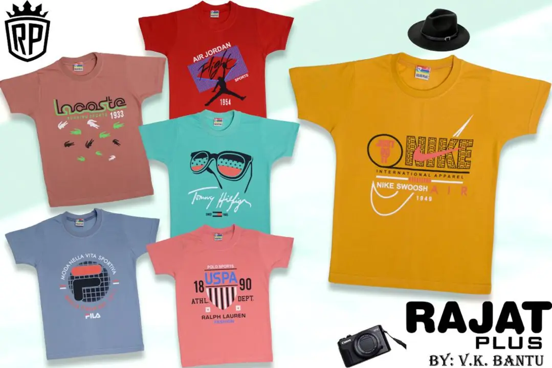 Kids tshirt  uploaded by Nile Fashion ( India) / +91 - 9872855367 on 7/14/2023