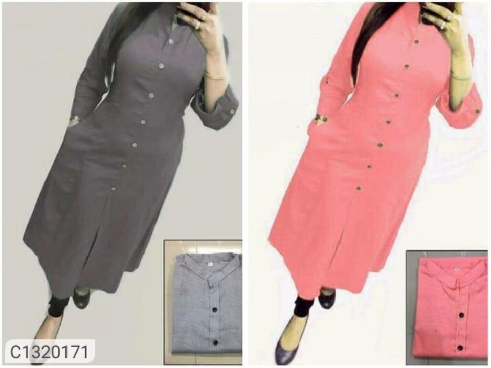 Post image CHECK OUT MY NEW COLLECTIONS

WHAT'S APP NUMBER 8074090373

UNIQUE CALF LENGTH COTTON SOLID WITH BUTTON KURTIS ( BUY ONE GET ONE FREE)

PRICE 525

*COD ACCEPTED

FREE SHIPPING FREE DELIVERY

SIZE S M L XL XXL