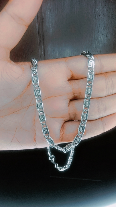 Silver chain  uploaded by Kavya's creation on 7/14/2023