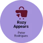 Business logo of Rozy appears