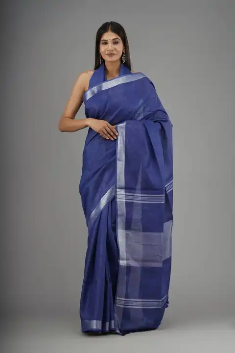 Linen fabric saree

Plane dye with blouse piece

Attached tassels
P uploaded by V2 fashion on 7/14/2023