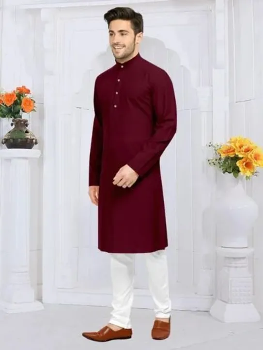 *One time deals*
😍😍😍😍😍😍😍😍
Mens kurta
Cotton fabric
Size=32*44 mix
Min order=50 pieces 
Main  uploaded by Shubharambh on 7/14/2023