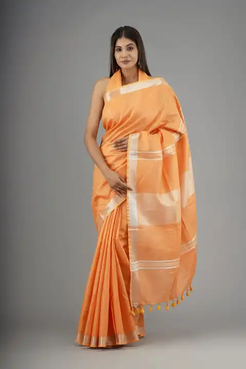 Linen fabric saree

Plane dye with blouse piece

Attached tassels
P uploaded by V2 fashion on 7/14/2023